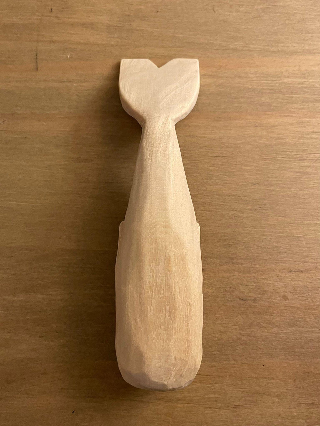 Hand Whittled Wooden Whale | Rustic Carved Whale Figurine | Handmade Decor | Unique Gift